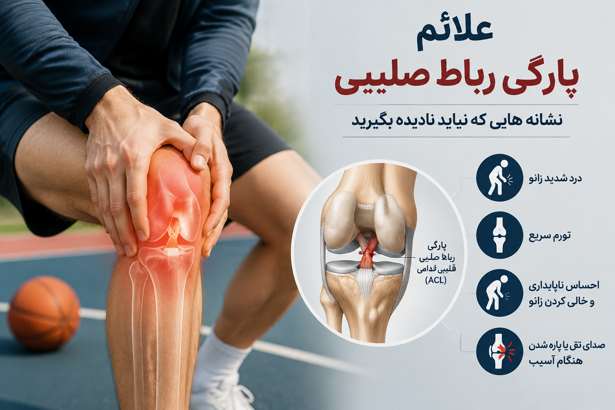 وقتی زانو ناگهان خالی می‌کند؛ مهم‌ترین علائم پارگی رباط صلیبی که باید بشناسید