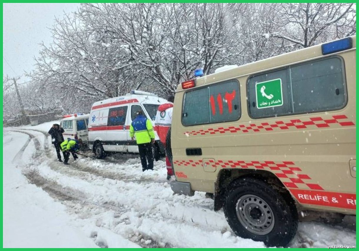 خدمات امدادی به بیش از 17 هزار نفر در پی برف و کولاک